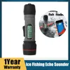 Fishfinder Erchang Trådlös Fishfinder Vinterfiske Ekolod Uppladdningsbar digital handhållen Bluetooth ekolod Fishfinder Isfiske HKD230703