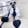 Diseñador Perros Correas y collares Mascotas Perrito Triángulo Bufanda Collar Lindo Gato Perro Cuerda de remolque Correa Diseñadores de lujo Cuerdas de tracción para mascotas Suministros