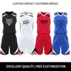 Utomhusskjorta Anpassningsbara män Kids Kvinnor Basketträning Jersey Set Blank College Clothes Youth Unisex Basketball Uniforms Suit 230701