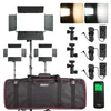 Wholesale 2/3PCS VL-S192T LED Video Light Bi-color Dimmable Wireless remote Panel Lighting Light Kit for Studio Photography Shoot