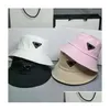 Stingy Brim Hats Algodão Bucket Hat Gorros Designer Boné De Beisebol Masculino Feminino Moda Ao Ar Livre Primavera Verão Praia Pescador Drop De Dhcw6