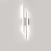 Lampade Modern Simple Led Lampada da parete Strip Light lunghezza 50cm 90-260V Camera da letto Comodino Soggiorno Sfondo Decorazione Hotel EngineeringHKD230701