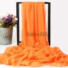 Scarves Summer Large Shawl Beh Towel Spring And Autumn Long Women's Chiffon Scarf Pleated Pareo 2021 J230703