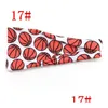 Accessori per capelli Moda Softball Sport Sweat Ball Fasce Ragazze Yoga Fitness Donna Stampe Bandane Ampia corsa Baseball Hairba Dhtar