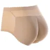 Cintura modeladora de barriga Cueca feminina Lingerie emagrecedora modeladora de corpo modeladora de bunda falsa cueca levantadora de bumbum feminina esponja acolchoada calcinha push up 230701