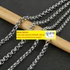 Wholesale 2mm 316L stainless steel necklace round rolo link chains women mens fashion jewelry 20pcs link chains