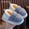 Sneakers Casual Zachte Kids Slippers Winter Indoor Anti Slip Dikke Slippers Voor Kinderen Comfortabele Warme Pluche Thuis Jongens Meisjes schoenenHKD230701