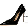 Dress Shoes Maogu Leather Woman Pumps High Heels 2023 Sexy Women Pointed Toe Basic Pump Evening Heel Plus Size 42 43