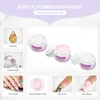 Nail Manicure Set COSCELIA Acrylic Kit Professional Supplies Crystal Powder Glitter Art Liquid Fake Nails 230703