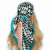 Sjaals Zijden Sjaal Scarftop Headwraps Voor Vrouwen Vintage Vier Seizoenen Haar Sjaal 90*90cm Hijab Foulard Bandana femme Hoofddoek J230703