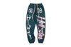 Hellstar Pants Designer Vintage Cargo Joggers Sweatpants Cargos Graffiti Print Sweatpant Jogger Pantalon Splash Ink High Street Hip Hop Couples