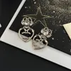 Klassiker Retro Örhängen Designer Stud C Earing Lyx Charm Dam Diamantsmycken Womam Pearl Ccity 457687