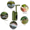Gadgets ao ar livre filtro de água sistema de filtragem de palha purificador para preparação familiar equipamento de acampamento caminhadas emergência 230701