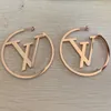 Women Fashion Designer Stud Earrings Big Size Trendy Hoop Style Engagement Earring