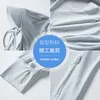 Jiaoxia tyme Ice шелк Silk Summer Sunscreen одежда женская ультрафиолетовая защита тонкая дышащая большая края съемная толстовка Chenghao03 320