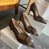 Klänning Skor Plus Size 34-42 Dam Pumps Spetsiga Toes Skor Tunna höga klackar Äkta läder för kvinna Design Presentförpackning Z230703