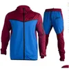 Męskie spodnie męskie spodnie damskie dres Tech Fleece Men Designer bluzy sportowe spodnie do biegania Techfleece dresy Bot para Jogge Dhxjd