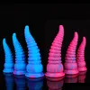 Outros itens de saúde e beleza Dildos/Dongs Sile Octopus Tentáculo Enorme Animal Colorf Monster Próstata Mas Anal Butt Plug Brinquedo Para Mulheres Dh4Vd