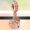 925 silver beads charms fit pandora charm 925 Bracelet Heart Mom Friend Tree Fashion charm set