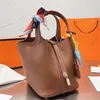 Borse da donna classiche e versatili di alta qualità Borsa da basket per verdure Moda Borse a tracolla più nuove Portafoglio piccolo Tote Quattro colori 20c256L