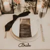 Altre forniture per feste di eventi 20 pezzi Acrlyic personalizzato Invitato a un matrimonio Nome Segnaposto Set Decorazione Nomi in oro pesato Segni di calligrafia a sedere 230701