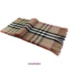 Top Original Bur Home Winter scarves online shop Wool Scarf Women's Thickened Shawl Imitation Cashmere Men's Autumn and Large Plaid