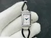 Yeni Reverso One Duetto Ref3342520 Diamond Women Watches İsviçre Kuvars Bayanlar Sapphire Crystal 316L Paslanmaz Çelik Moda Saatleri