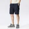 Mens Shorts Military Outdoors Classic Compass Armband Embroidered Men Pants Casual Loose Cargo Man Multiple Pockets 230703