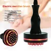 Bioelectric infrared electric therapy meridian massage Dredge brush heating massage probe