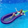 Life Vest Buoy 250cm Gaint Eggplant table Mattress Swimming Ring for Adult Pool Float Bed Floating Row Tube Swimming Circle Pool Party HKD230703