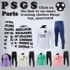 Survêtement PSG Paris 2023 2024 MBAPPE enfants et hommes 22 23 24 costume d'entraînement psgs manches longues Football kit de maillot de football uniforme chandal garçons adultes Plus de styles dans le magasin