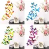 Other Home Decor Butterflies Stickers Art Decal Butterfly Outdoor Bedroom Living Room Home Decor Fridage Decals Wedding Decoration R230630