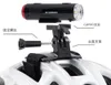 New Bicycle Helmet Front Taillight Integrated Warning Light Charging Outdoor Riding Accessories