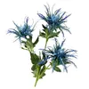 装飾的な花の花輪植物家の装飾人工エリンギウムアザミバンチシミュレーションプラスチック偽装飾パーティークラブHO DHJQK