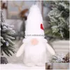 Décorations De Noël En Peluche Suédois Gnome Noël Forêt Homme Poupée Ornements Enfants Scandinave Nordique Nain Jouets Drop Delivery Home Dhjem