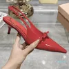 Designer Leather Penny Loafers Sandals Designer Women Luxury Summer High Heels Lady Pumps Dress Wedding Sandal