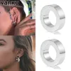 Navelbelknopringen Vanku 2PC 6 mm 316 roestvrij staal Ronde oorhangers Oorgewichtmeters Lichaamssieraden Dames Piercing pluggen en tunnels oorbellen 230703