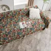 Chair Covers Multifunctional cover towel American country jacquard thick retro sofa nonslip antiscratch blanket 230701