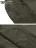 Herr-T-shirts TACVASEN Militära stridsskjortor för män 1/4 Zip Långärmade Tactical Hunting-skjortor Utomhusvandring Army-skjortor Casual Pullover Toppar 230703