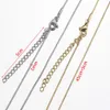 Strands 10pcs 5pcs Stainless Steel Snake Chain Necklace Chains for Diy Jewelry Making Findings Pendants Lobster Clasps Wholesale 230613