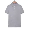 Men's Polos Highquality 2023 Summer Brother Label Embroidered POLO Shirt Lapel Short Sleeve 230703