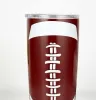 20oz baseball tumbler muggar softball basket fotboll rostfritt stål koppar rese bil öl koppar vakuum isolerade muggar grossist