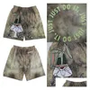 Męskie spodenki męskie Cartoon Summer Beach Home Mesh czysta bawełna sport Plus rozmiar Casual S-3Xl Jogger Pant dres męski Hip Hop Eric Em Dhdvy