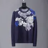 European men's sweater Designer Sweatshirt Knit print fashion sweater Retro classic Luxury women's loose sweater