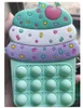 Девушка мода силиконовая поп -игрушечная сумка ананаса мороженое на плече на плечо мессенджер смену хранение декомпрессия игрушечные сумки
