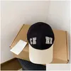 Bonés de Bola Moda Masculino Boné de Beisebol Designer Chapéu Verde Feminino C Chapéus Ajustados Senhoras Carta Casquette Bordado Verão Snapback Sunsh Dhlaf