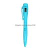 Ballpoint Pens Pen With Electronic Watch Student Officer Test Exam School Stationery Supplies Drop Delivery Office Business Industri Dhjay