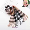 Cachecol Bur Home de alta qualidade para inverno e outono para mulheres masculinas British Classic Plaid Scarf Imitation Cashmere Fashion Thin Pattern Mens Womens Shawl Couple Warm Ver