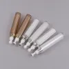 Top Quality Essential Oil Bottles Roll On Stainless Steel Roller Ball Massager Eye Cream Perfume Refillable Empty Bottle Container 15ml 20ml