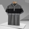 Mężczyzn Polos Casual 2023 Summer Short Silny Solidny biały czarny koszulka polo marka ubrań mody dla mężczyzn ponadwymiarowy 3xl 230703